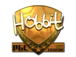 Sticker | Hobbit (Gold) | Krakow 2017