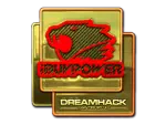 Sticker | iBUYPOWER (Gold) | DreamHack 2014
