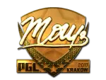 Sticker | mou (Gold) | Krakow 2017