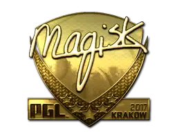 Sticker | Magisk (Gold) | Krakow 2017 Sticker | Magisk (Gold) | Krakow 2017