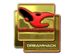 Sticker | mousesports (Gold) | DreamHack 2014