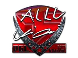 Sticker | allu (Foil) | Krakow 2017 Sticker | allu (Foil) | Krakow 2017