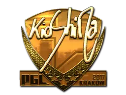 Sticker | kioShiMa (Gold) | Krakow 2017 Sticker | kioShiMa (Gold) | Krakow 2017