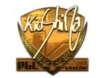 Sticker | kioShiMa (Gold) | Krakow 2017