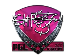 Sticker | chrisJ (Foil) | Krakow 2017 Sticker | chrisJ (Foil) | Krakow 2017