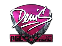 Sticker | denis (Foil) | Krakow 2017