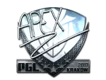 Sticker | apEX (Foil) | Krakow 2017