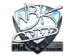 Sticker | NBK- (Foil) | Krakow 2017