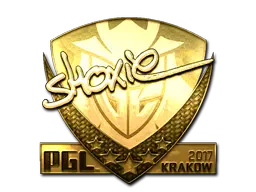 Sticker | shox (Gold) | Krakow 2017 Sticker | shox (Gold) | Krakow 2017