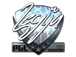 Sticker | LEGIJA (Foil) | Krakow 2017 Sticker | LEGIJA (Foil) | Krakow 2017
