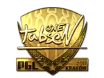 Sticker | tabseN (Gold) | Krakow 2017