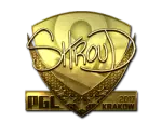 Sticker | shroud (Gold) | Krakow 2017
