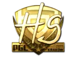 Sticker | HS (Gold) | Krakow 2017