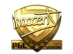 Sticker | innocent (Gold) | Krakow 2017