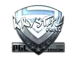 Sticker | kRYSTAL (Foil) | Krakow 2017