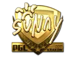 Sticker | suNny (Gold) | Krakow 2017