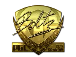 Sticker | boltz (Gold) | Krakow 2017 Sticker | boltz (Gold) | Krakow 2017