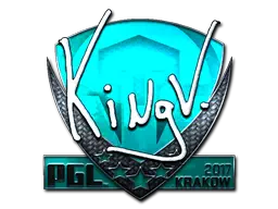 Sticker | kNgV- (Foil) | Krakow 2017