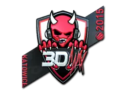 Sticker | 3DMAX (Foil) | Katowice 2015 Sticker | 3DMAX (Foil) | Katowice 2015