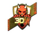 Sticker | 3DMAX (Gold) | Katowice 2015