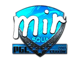 Sticker | mir (Foil) | Krakow 2017