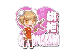 Sticker | Cheongsam Sticker | Cheongsam