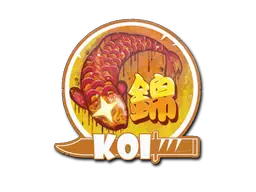 Sticker | Fancy Koi Sticker | Fancy Koi