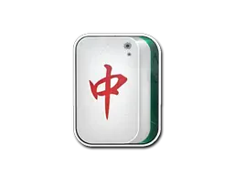 Sticker | Mahjong Zhong Sticker | Mahjong Zhong