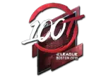 Sticker | 100 Thieves (Foil) | Boston 2018