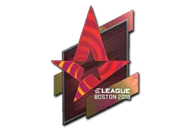 Sticker | Astralis (Holo) | Boston 2018 Sticker | Astralis (Holo) | Boston 2018
