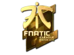 Sticker | Fnatic (Gold) | Boston 2018