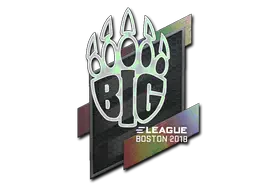 Sticker | BIG (Holo) | Boston 2018 Sticker | BIG (Holo) | Boston 2018