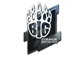 Sticker | BIG (Foil) | Boston 2018