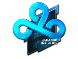 Sticker | Cloud9 (Foil) | Boston 2018 Sticker | Cloud9 (Foil) | Boston 2018