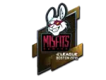Sticker | Misfits Gaming (Foil) | Boston 2018