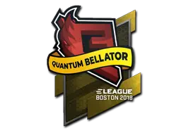 Sticker | Quantum Bellator Fire | Boston 2018 Sticker | Quantum Bellator Fire | Boston 2018