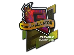 Sticker | Quantum Bellator Fire (Holo) | Boston 2018 Sticker | Quantum Bellator Fire (Holo) | Boston 2018