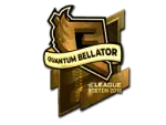 Sticker | Quantum Bellator Fire (Gold) | Boston 2018