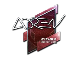 Sticker | AdreN (Foil) | Boston 2018 Sticker | AdreN (Foil) | Boston 2018