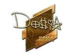 Sticker | Dosia (Gold) | Boston 2018