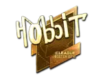 Sticker | Hobbit (Gold) | Boston 2018