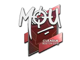 Sticker | mou | Boston 2018 Sticker | mou | Boston 2018