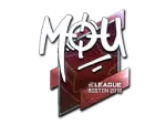 Sticker | mou (Foil) | Boston 2018