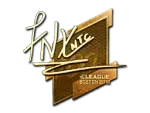 Sticker | fnx (Gold) | Boston 2018