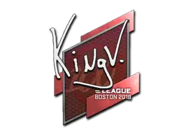 Sticker | kNgV- | Boston 2018 Sticker | kNgV- | Boston 2018
