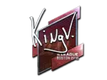Sticker | kNgV- (Foil) | Boston 2018