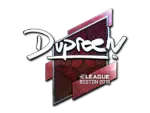 Sticker | dupreeh (Foil) | Boston 2018