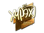 Sticker | Xyp9x (Gold) | Boston 2018