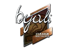 Sticker | byali (Foil) | Boston 2018 Sticker | byali (Foil) | Boston 2018