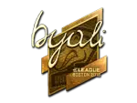 Sticker | byali (Gold) | Boston 2018